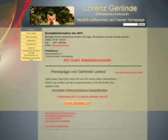 Lorenzmech.de(Arbeitsbühnenvermietung) Screenshot