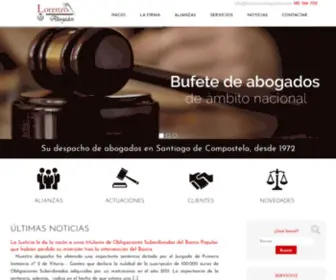 Lorenzoabogados.com(Lorenzo Abogados) Screenshot