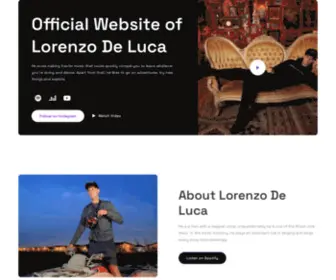 Lorenzodelucamusic.com(Lorenzo De Luca) Screenshot