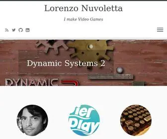 Lorenzonuvoletta.com(I make Video Games) Screenshot