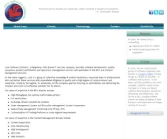Loresoftwaresolutions.com(Lore Software Solutions) Screenshot