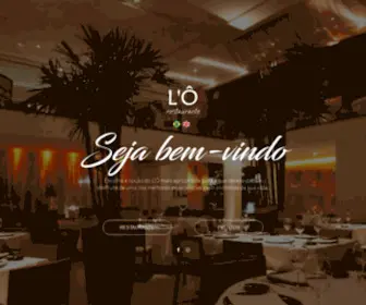 Lorestaurante.com.br(L'Ô) Screenshot