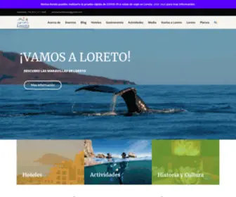 Loretobcstourism.com(Loreto BCS Tourism) Screenshot