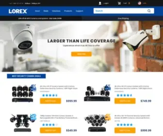 Lorextechnology.com(Lorex) Screenshot