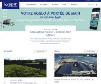 Lorient-Agglo.bzh(Agglomération) Screenshot