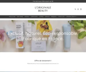 Loriginalebeauty.com(L'Originale Beauty) Screenshot