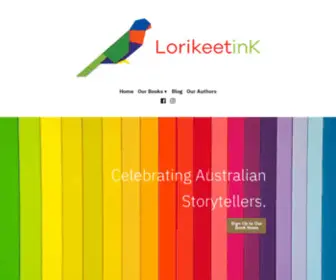 Lorikeetink.com(Boutique Book Publisher) Screenshot