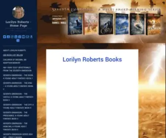 Lorilynroberts.com(Inspirational) Screenshot