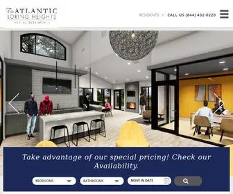 Loringheightsliving.com(Apartments for Rent in Atlanta) Screenshot