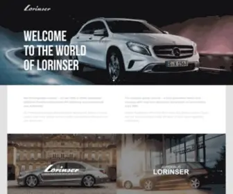 Lorinser.com(Sportservice Lorinser GmbH) Screenshot