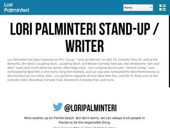 Loripalminteri.com(Lori Palminteri) Screenshot