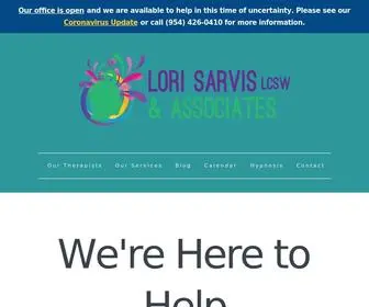 Lorisarvisandassociates.com(Lori Sarvis & Associates) Screenshot