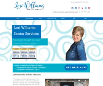 Loriwilliams-Seniorservices.com(Lori Williams) Screenshot