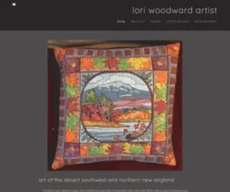 Loriwoodward.com(Lori Woodward) Screenshot