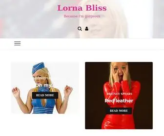 Lornabliss.com(Because i'm gorgeous) Screenshot