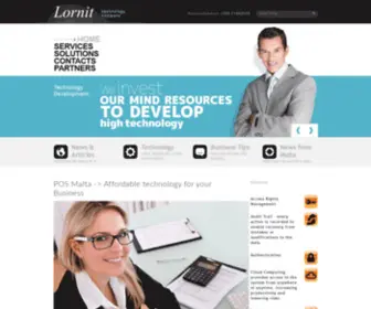 Lornit.com(Technology company) Screenshot