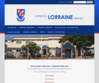 Lorraineschool.co.za(Lorraine Primary School) Screenshot