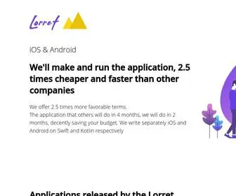 Lorret.one(Lorret Development) Screenshot