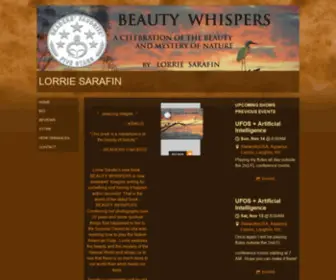 Lorriesarafin.com(Native American Flute) Screenshot