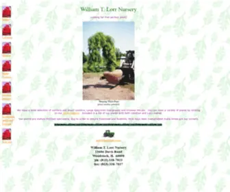 Lorrnursery.com(William T. Lorr Nursery) Screenshot