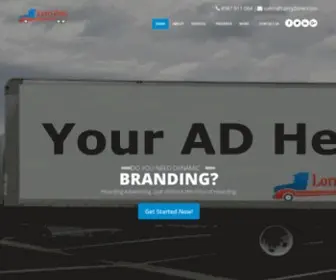 Lorryzone.com(Advertisement on Trucks) Screenshot