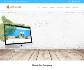 Lorvent.com(Lorvent Solutions Pvt) Screenshot