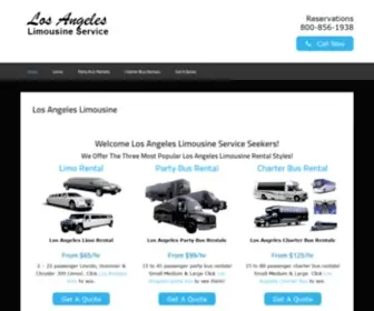 Los-Angeles-Limousine-Service.com(Los Angeles Limousine) Screenshot