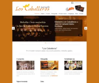 Los-Caballeros.com(Los Caballeros) Screenshot