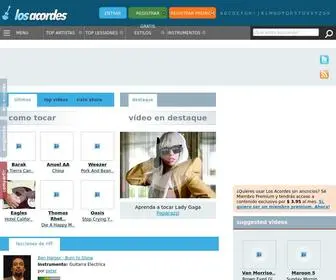 Losacordes.com(Los Acordes) Screenshot