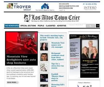 Losaltosonline.com(Los Altos Town Crier) Screenshot