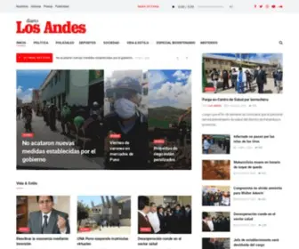 Losandes.com.pe(Los Andes) Screenshot
