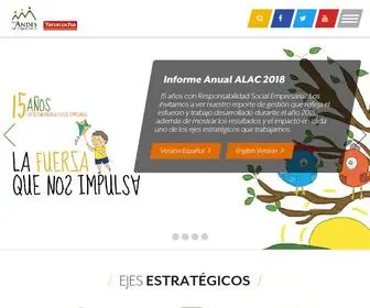 Losandes.org.pe(Asociación Los Andes de Cajamarca) Screenshot