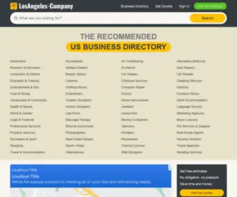 Losangeles-Company.com(Los Angeles Local Business Directory) Screenshot