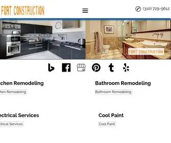 Losangeleselectricalservices.com(Fort Construction Co) Screenshot