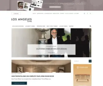 Losangeleshomes.eu(The Los Angeles Luxury Living) Screenshot