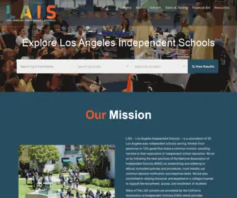 Losangelesindependentschools.org(LAIS) Screenshot