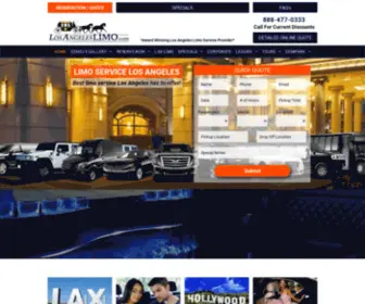 Losangeleslimo.com(Best limo service Los Angeles Ca) Screenshot