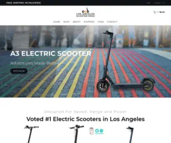 Losangelesscooterpros.com(Los Angeles Scooter Pros) Screenshot