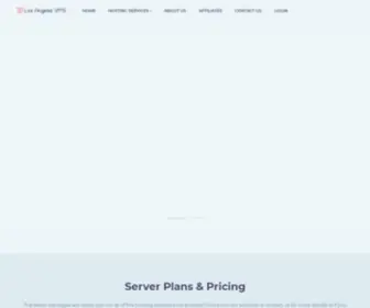 LosangelesvPS.com(Los Angeles VPS) Screenshot