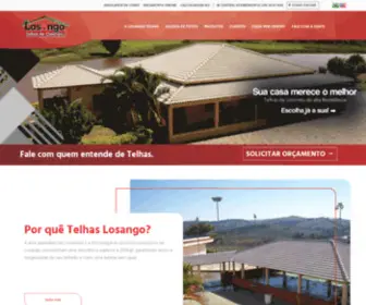 Losangotelhas.com.br(Losango Telhas) Screenshot