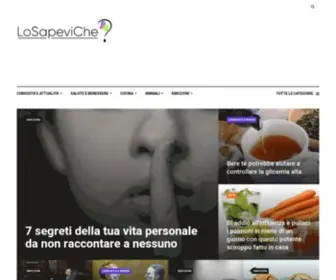 Losapeviche.online(Lo Sapevi Che) Screenshot