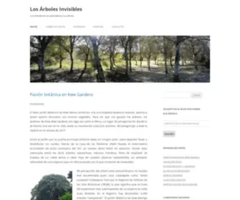 Losarbolesinvisibles.com(Los Árboles Invisibles) Screenshot