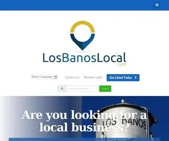 Losbanoslocal.com(Local Business Directory) Screenshot