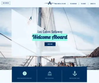 Loscabossailaway.com(Los Cabos Sailaway) Screenshot