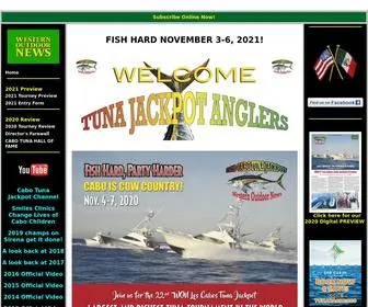 Loscabostunajackpot.com(Los Cabos Tuna Jackpot) Screenshot