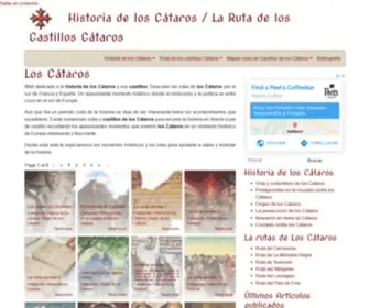 Loscataros.com(Los Cátaros) Screenshot