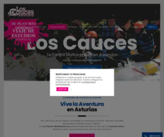 Loscauces.com(Descenso del Sella 2014) Screenshot