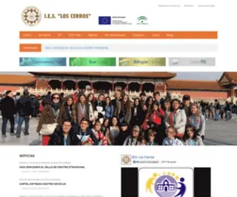 Loscerros.org(IES Los Cerros) Screenshot