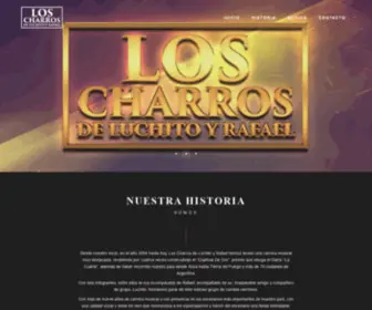 Loscharrosdeluchitoyrafael.cl(Los Charros de Luchito y Rafael) Screenshot