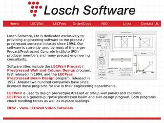 Loscheng.com(Losch Software) Screenshot